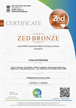 Bronze-Certificate