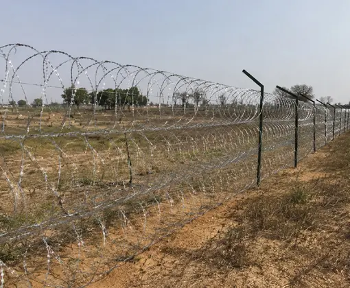 concertina-coil-fencing